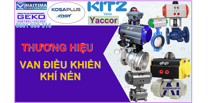 Thương hiệu van điều khiển khí nén