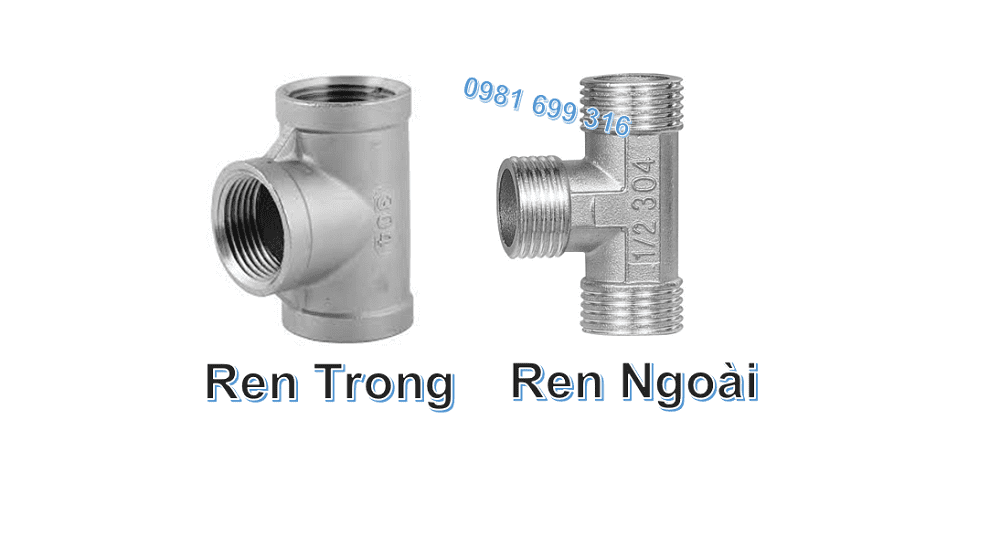 tê ren inox 2