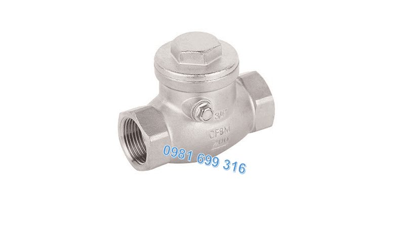 van 1 chiều inox nối ren 5