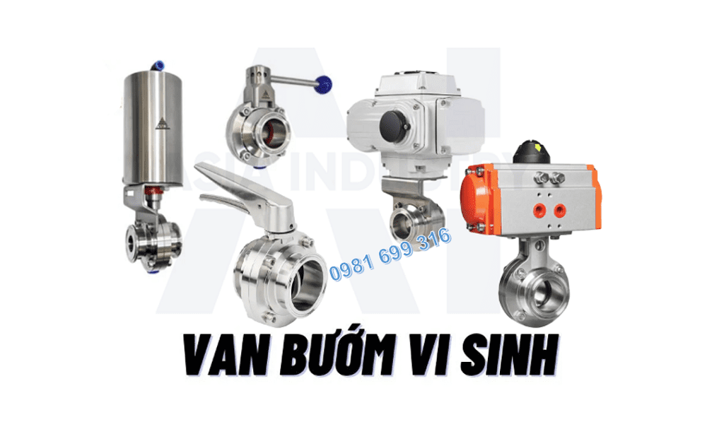 van bướm vi sinh nối clamp 1