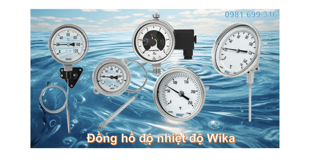 đồng hồ đo nhiệt độ WIKA 1