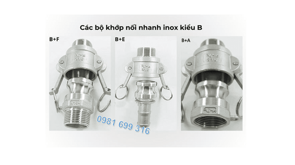 khớp nối nhanh type B 2