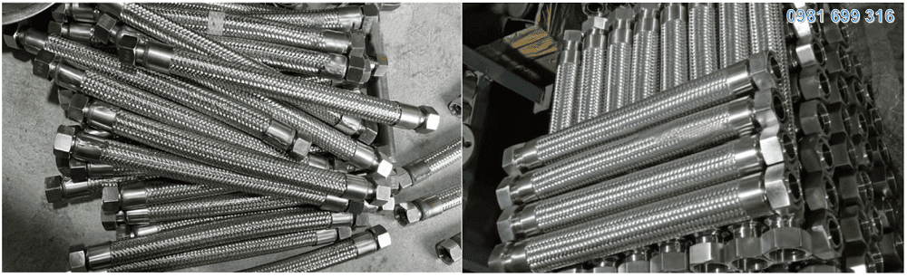 khớp nối mềm inox ren trong 3