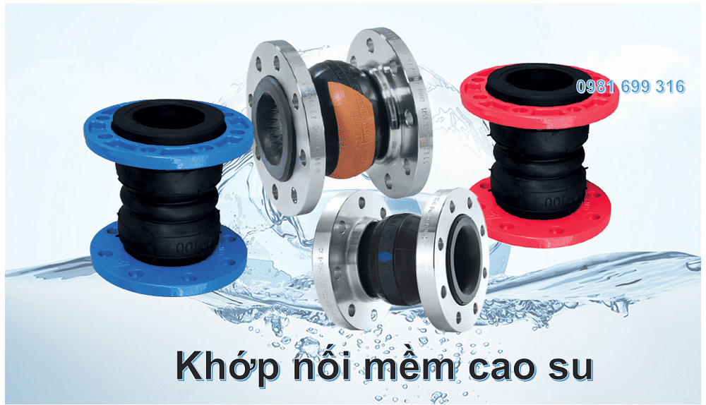 khớp nối mềm cao su DN100 1 