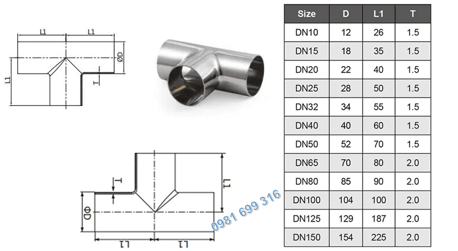 tê inox vi sinh 2