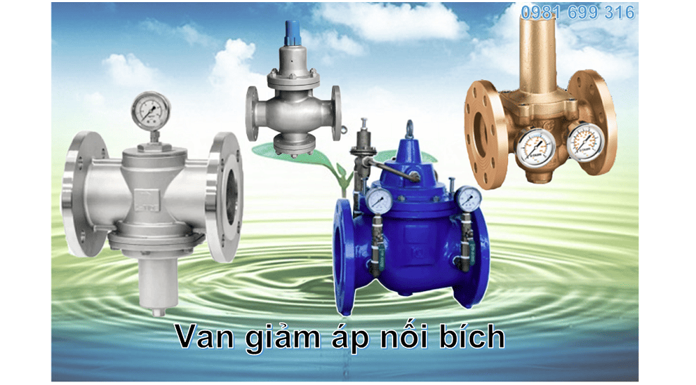 van giảm áp nối bích 1