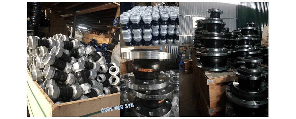 Khớp nối mềm cao su DN50 3