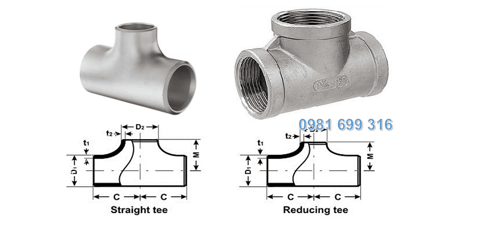 tê inox 304 2