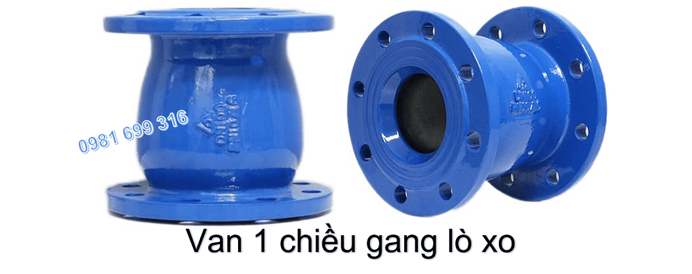 van 1 chiều gang 3