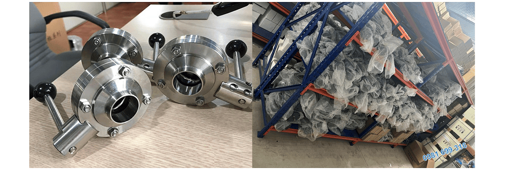 van bướm vi sinh inox 304 3