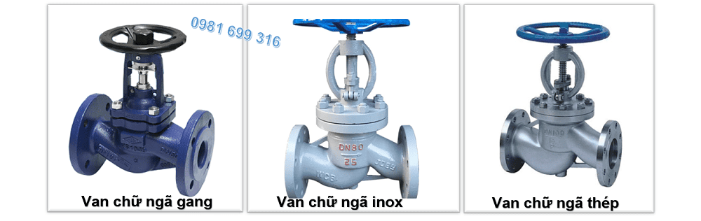 van chữ ngã 3