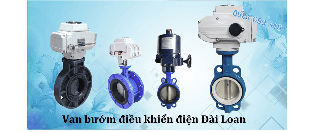 van bướm điều khiển điện đài loan 1