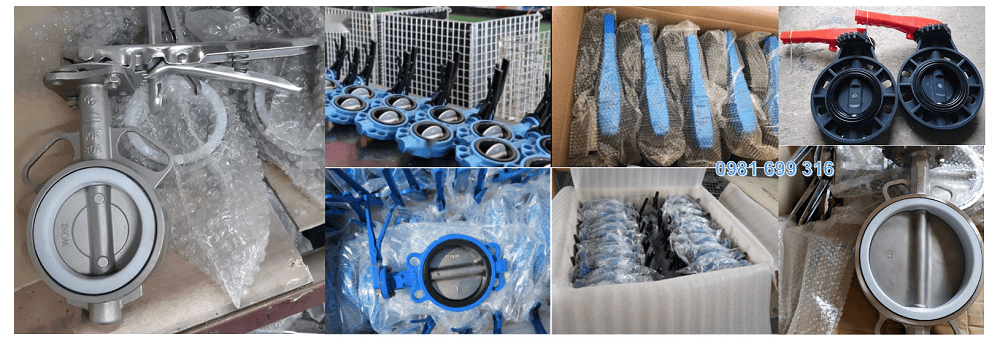 van bướm tay gạt DN125 3