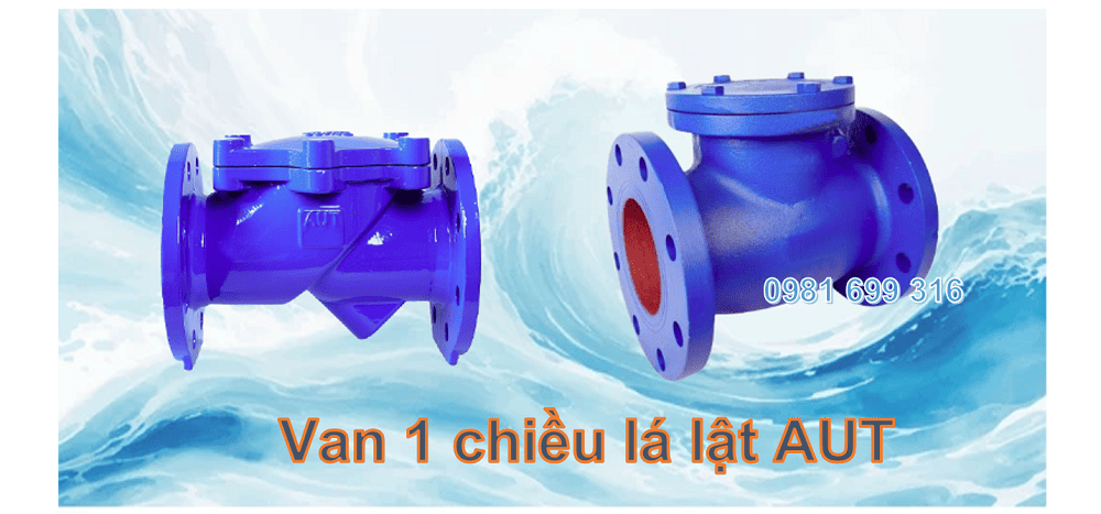van 1 chiều lá lật AUT 1