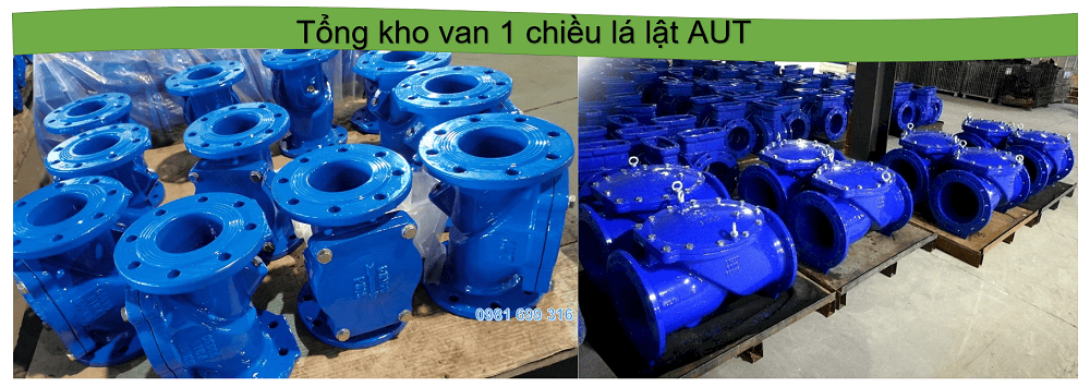 van 1 chiều lá lật AUT 3