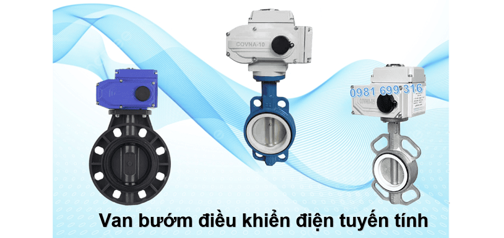 van bướm điều khiển điện tuyến tính 1