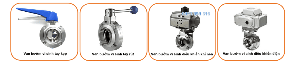 van bướm vi sinh inox 316 2
