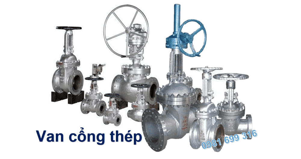 van cổng thép 1