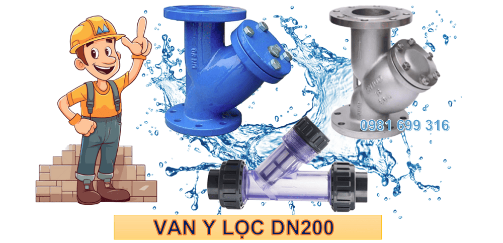 van y lọc DN200 1