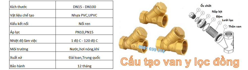 van y lọc 6