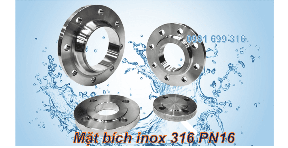 mặt bích inox 316 PN16 1