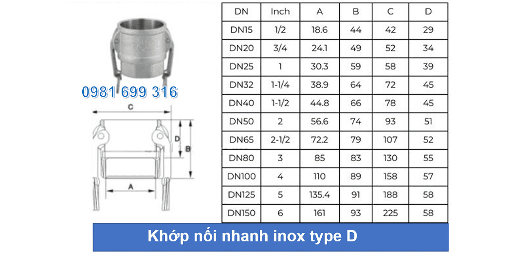 Khớp nối nhanh 6