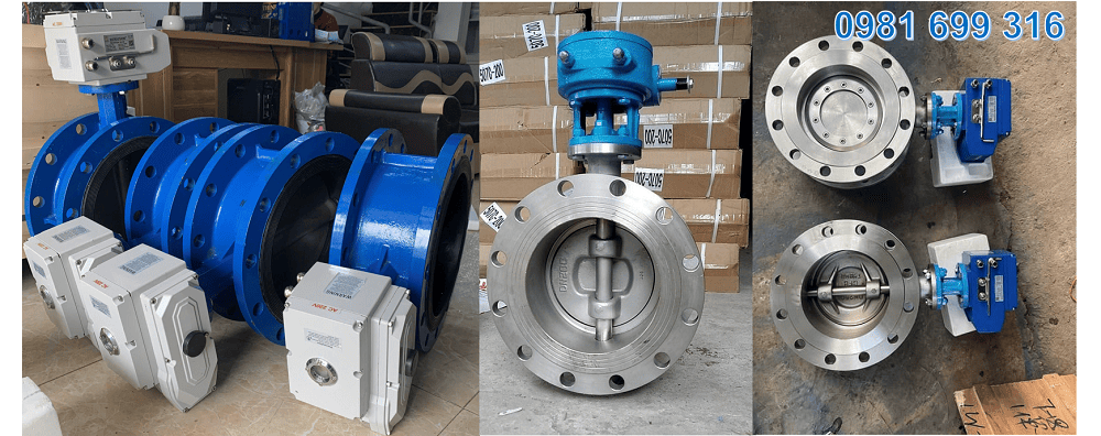 Van bướm mặt bích 6