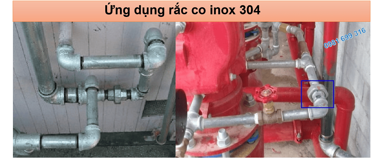 Rắc co hàn inox 304 6