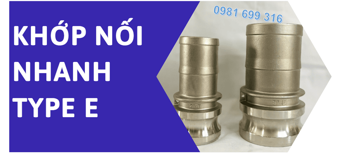 Khớp nối nhanh type E 8